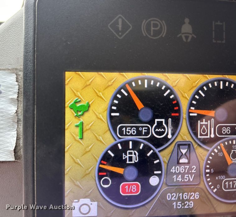 image for item FK1180 2018 Caterpillar 262D skid steer loader