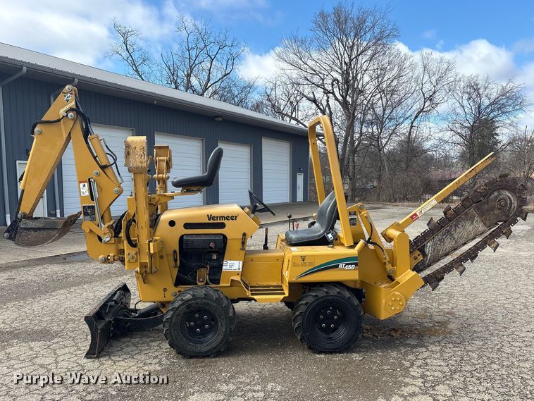 image for item FK1233 2006 Vermeer RT450 trencher