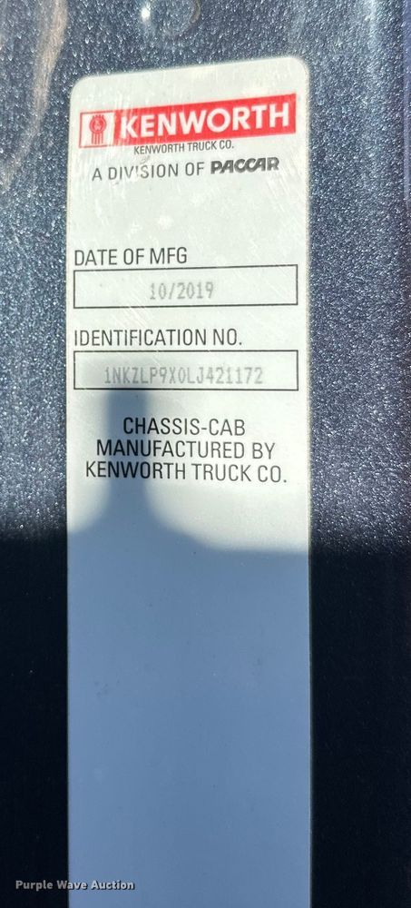 image for item FK1600 2020 Kenworth T880 flatbed truck