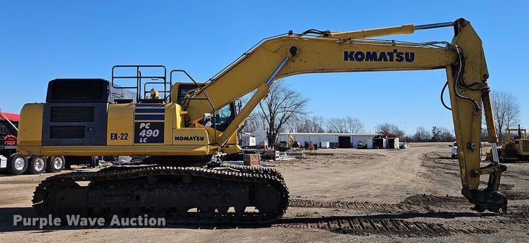 image for item FN5576 2015 Komatsu PC490LC-10 excavator