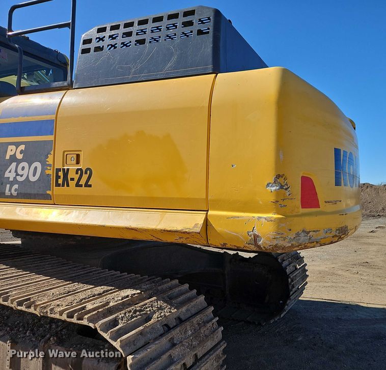 image for item FN5576 2015 Komatsu PC490LC-10 excavator