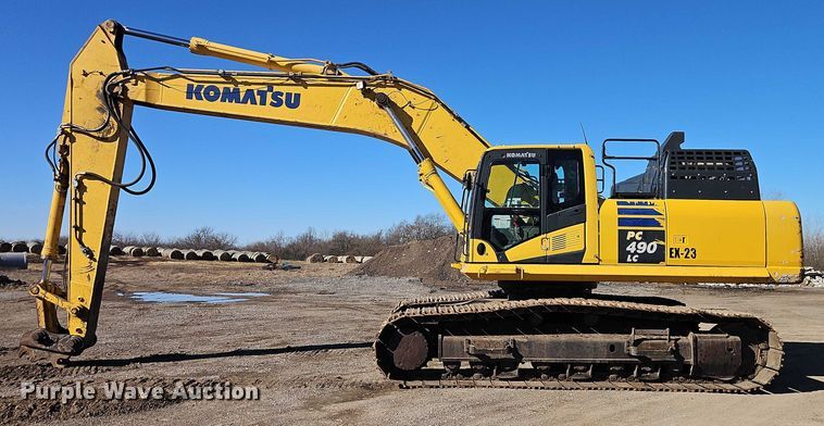 image for item FN5577 2019 Komatsu PC490LC-11 excavator