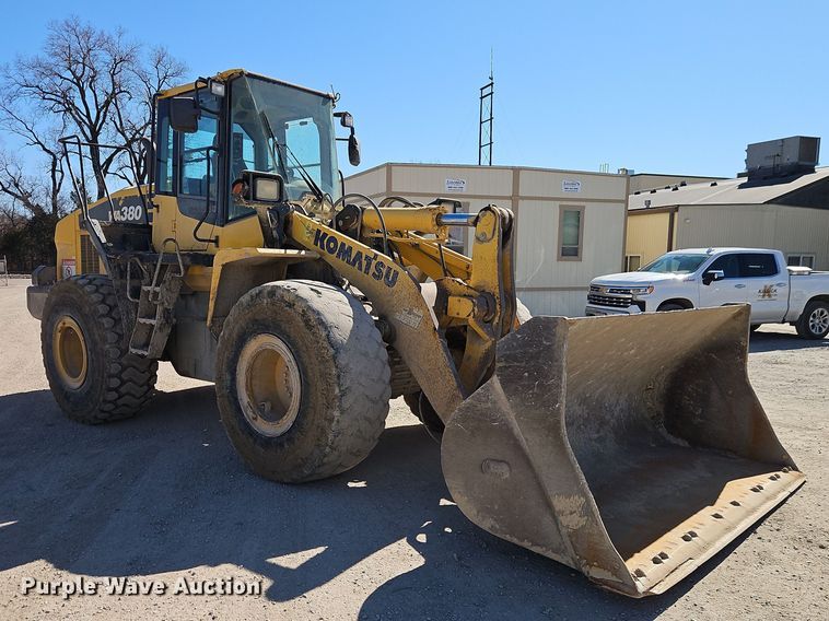 image for item FN5578 2015 Komatsu WA380-7 wheel loader