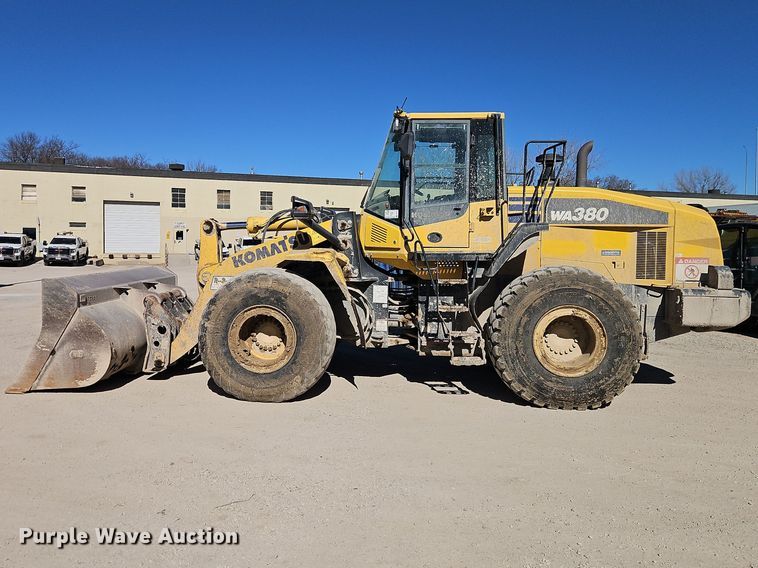 image for item FN5578 2015 Komatsu WA380-7 wheel loader