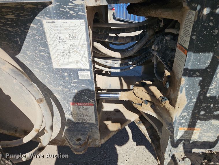 image for item FN5578 2015 Komatsu WA380-7 wheel loader