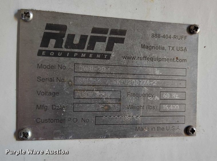 image for item IH9411 2006 Nuttall 350 SD equipment trailer with dewatering system