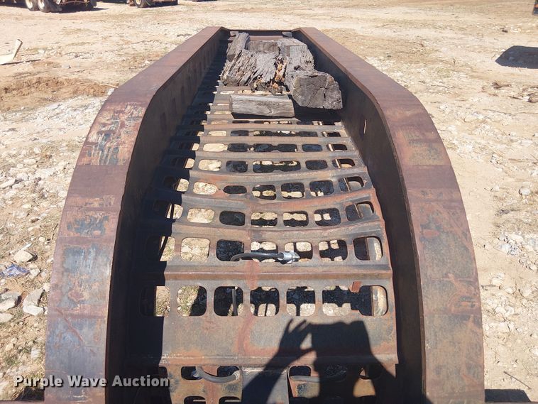 image for item NC9760 1982 Sibert lowboy equipment trailer