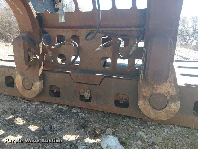 image for item NC9760 1982 Sibert lowboy equipment trailer