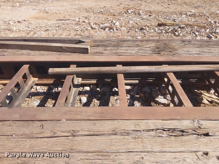 image for item NC9760 1982 Sibert lowboy equipment trailer