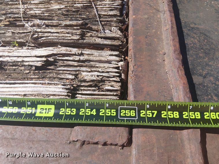 image for item NC9760 1982 Sibert lowboy equipment trailer