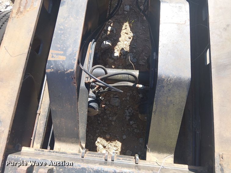 image for item NC9760 1982 Sibert lowboy equipment trailer