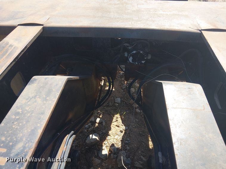 image for item NC9760 1982 Sibert lowboy equipment trailer