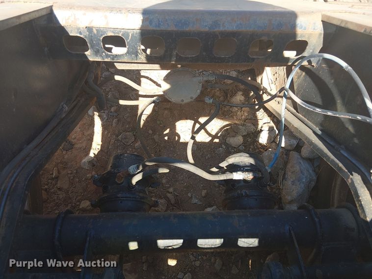 image for item NC9760 1982 Sibert lowboy equipment trailer