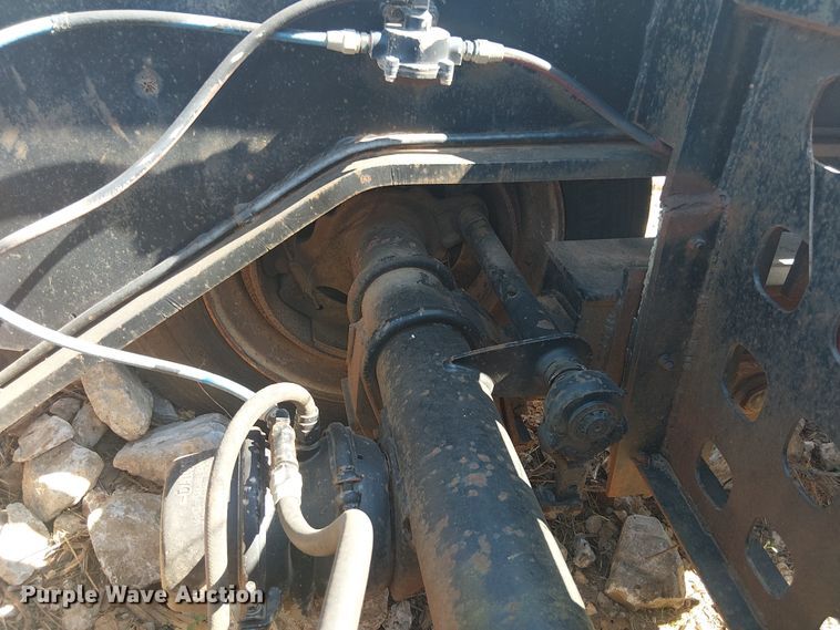 image for item NC9760 1982 Sibert lowboy equipment trailer