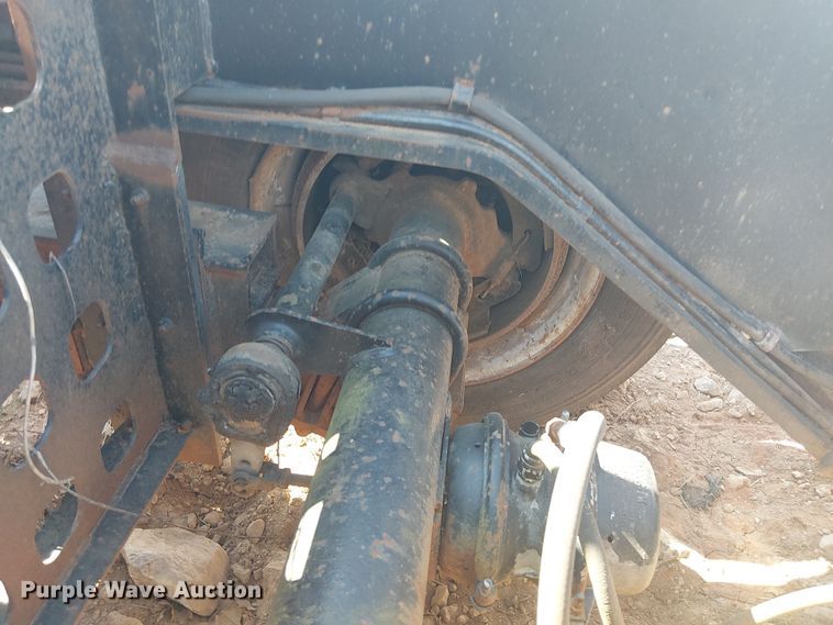 image for item NC9760 1982 Sibert lowboy equipment trailer