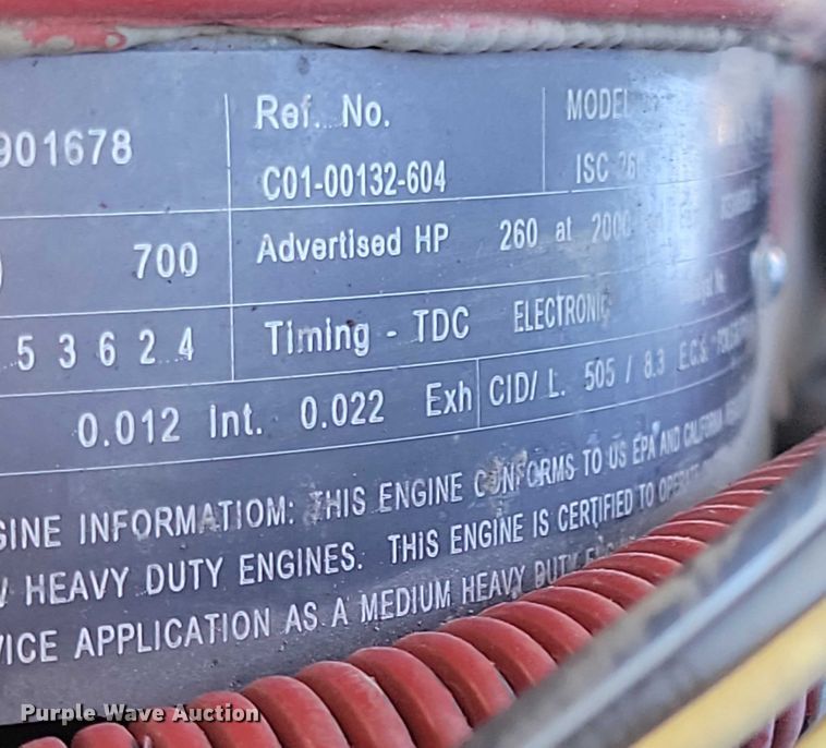 image for item NK9827 2009 Freightliner Business Class M2 dump truck