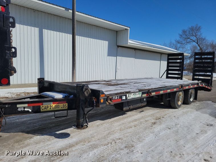 image for item NK9828 2008 Felling FT-30-2 equipment trailer