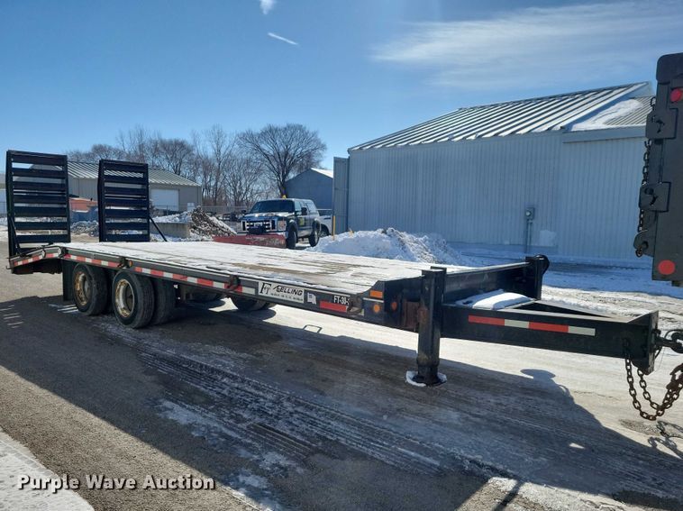 image for item NK9828 2008 Felling FT-30-2 equipment trailer