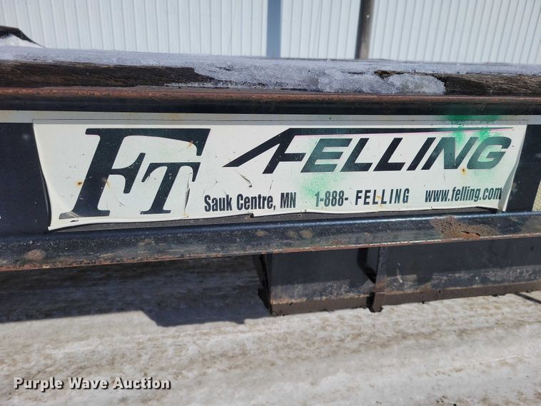 image for item NK9828 2008 Felling FT-30-2 equipment trailer