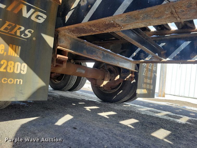 image for item NK9828 2008 Felling FT-30-2 equipment trailer