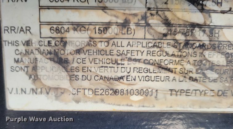 image for item NK9828 2008 Felling FT-30-2 equipment trailer