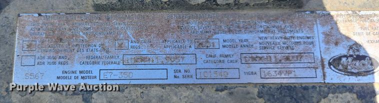 image for item YA1071 2001 Mack RD688 dump truck