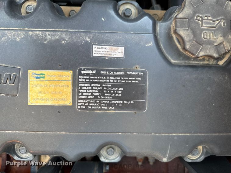 image for item YA1199 2021 Doosan DX235LCR-5 excavator