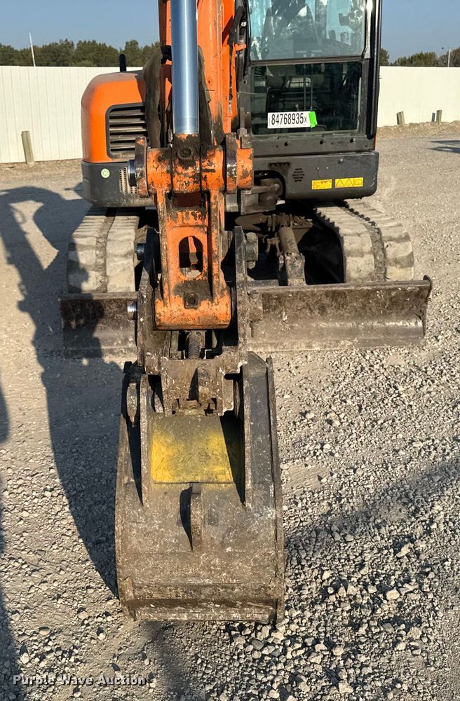 image for item YA1217 2021 Doosan DX85R-3 mini excavator