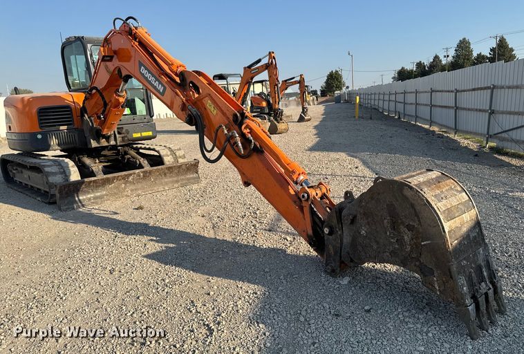 image for item YA1217 2021 Doosan DX85R-3 mini excavator