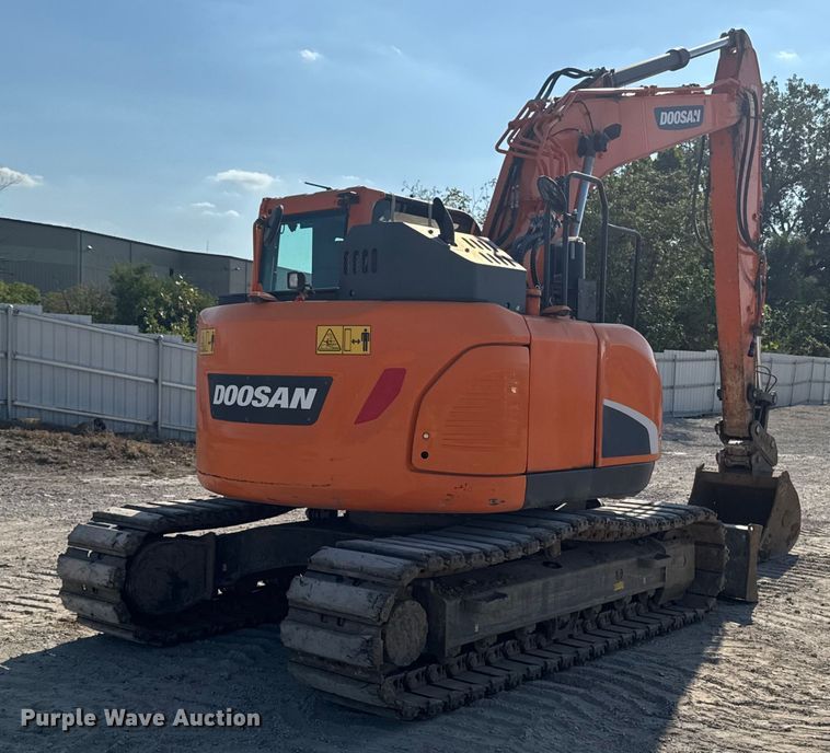 image for item YA1219 2020 Doosan DX140LCR-5 excavator