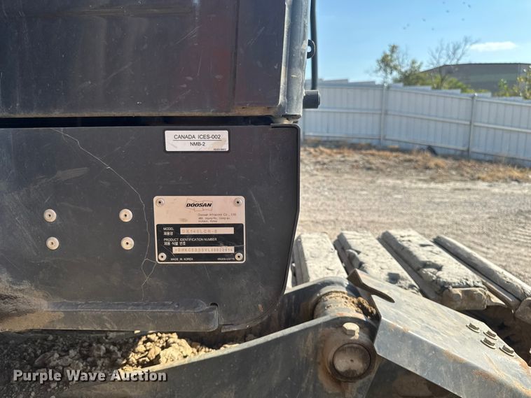 image for item YA1219 2020 Doosan DX140LCR-5 excavator