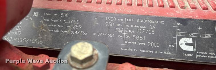 image for item YA1559 2023 Kenworth T880 dump truck