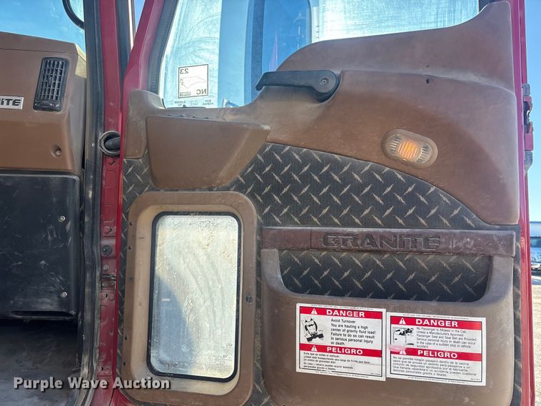 image for item YA1619 2016 Mack Granite GU713 ready mix truck