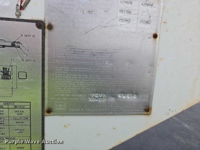 image for item YA1731 2009 International 4300 forestry bucket truck