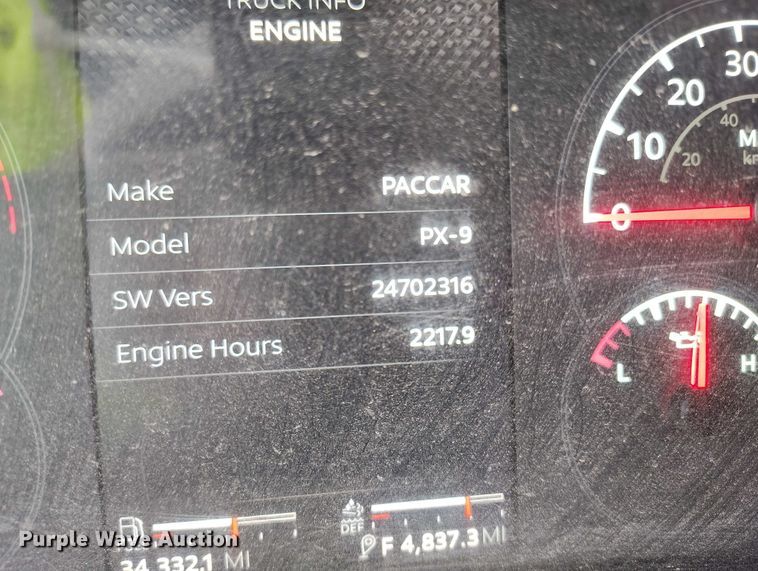 image for item YA1839 2024 Peterbilt 537  utility / service truck