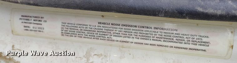 image for item YA1839 2024 Peterbilt 537  utility / service truck