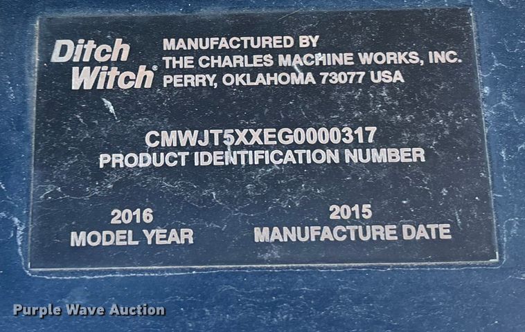 image for item YA2045 2017 Ditch Witch JT5 directional boring unit