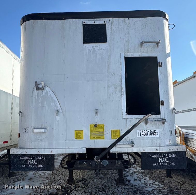 image for item YA2090 2000 Mac Mac Trailer Manufacturing end dump trailer