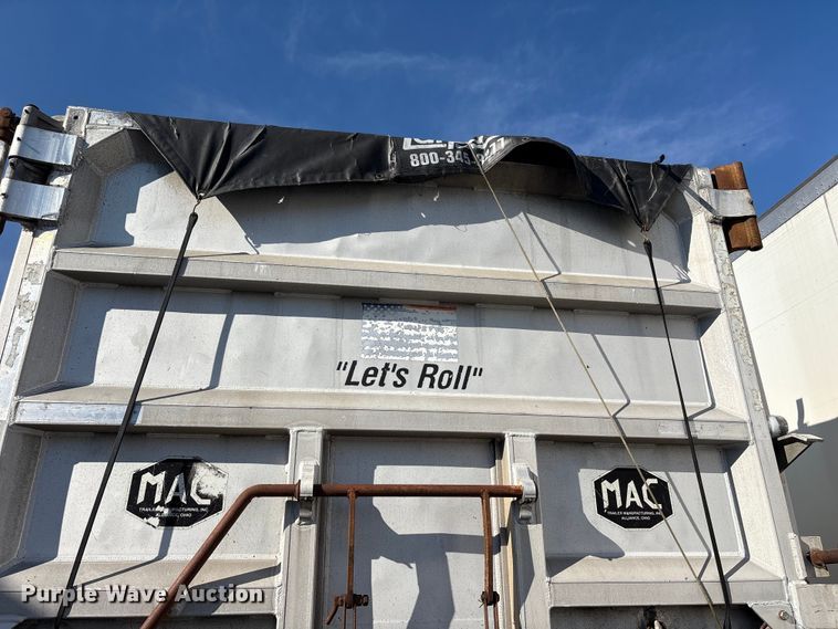 image for item YA2090 2000 Mac Mac Trailer Manufacturing end dump trailer