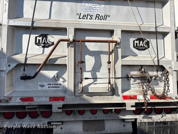 image for item YA2090 2000 Mac Mac Trailer Manufacturing end dump trailer