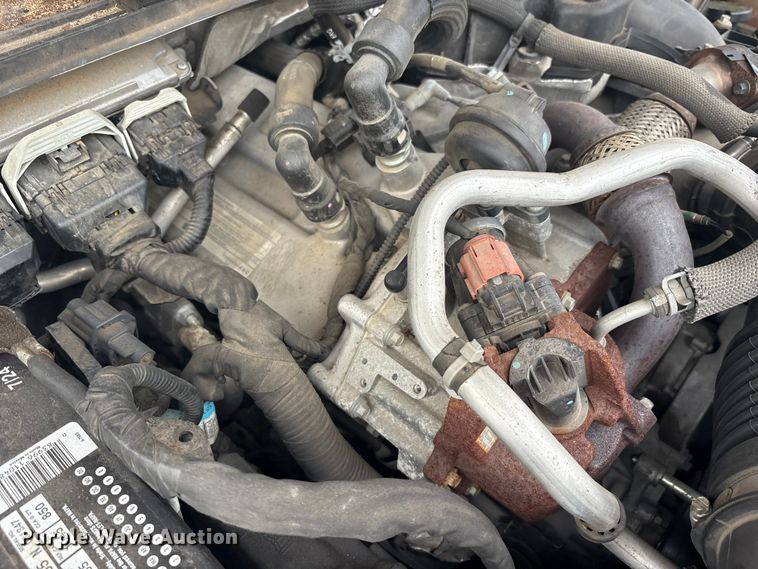 image for item YA2132 2016 Ford F550 Super Duty Crew Cab chipper truck