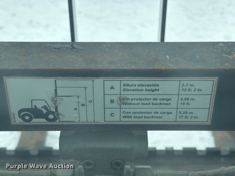 image for item YA2520 2019 Ausa C400H X4 forklift