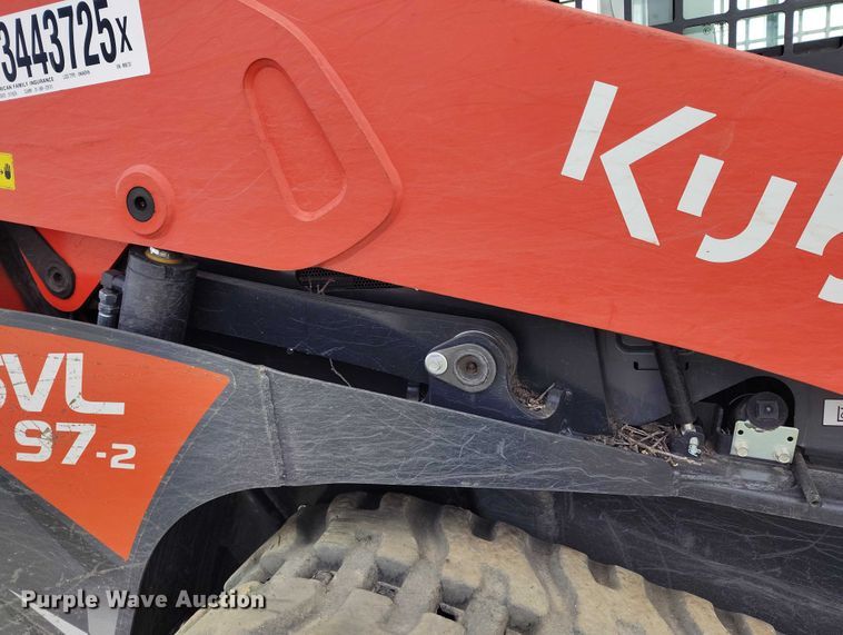 image for item YA2541 2025 Kubota SVL 97-2 tracked skid steer loader
