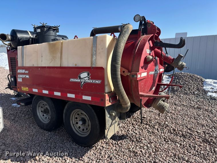 image for item YA2592 2018 Ring-O-Matic 550VX HI CFM vacuum excavator