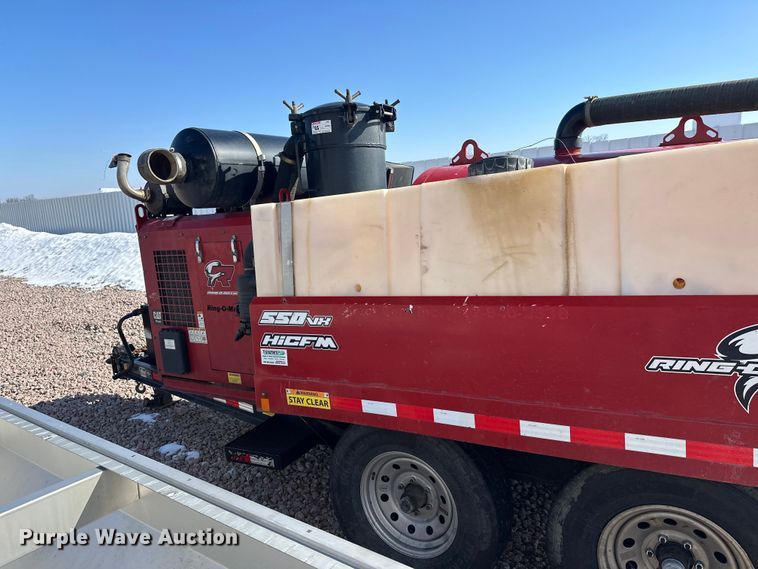 image for item YA2592 2018 Ring-O-Matic 550VX HI CFM vacuum excavator