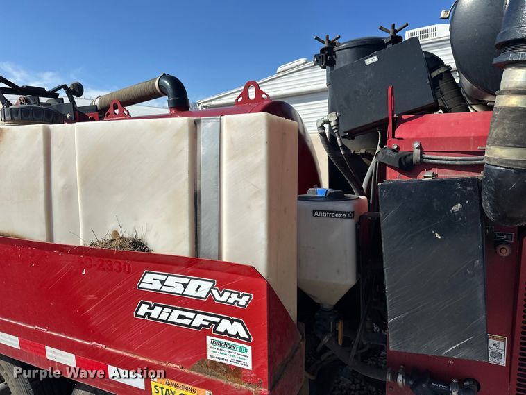 image for item YA2592 2018 Ring-O-Matic 550VX HI CFM vacuum excavator