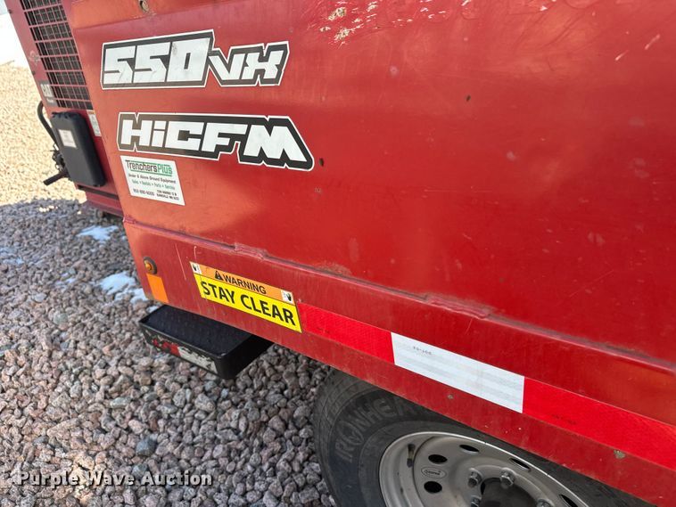 image for item YA2592 2018 Ring-O-Matic 550VX HI CFM vacuum excavator