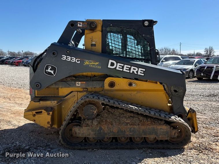 image for item YA2594 2020 John Deere 333G tracked skid steer loader