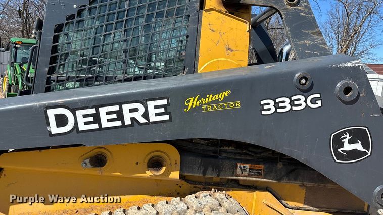 image for item YA2594 2020 John Deere 333G tracked skid steer loader