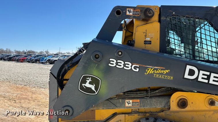 image for item YA2594 2020 John Deere 333G tracked skid steer loader